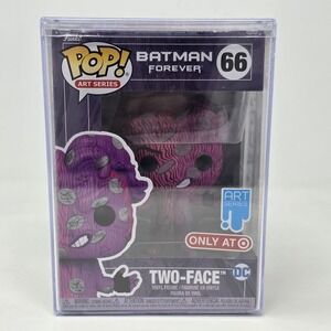 Funko Pop Art Series Batman Forever Two-Face #66 Purple Figure Target Exclusive